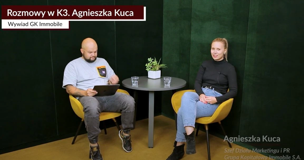 Agnieszka Kuca, szefowa marketingu i PR GK Immobile: - Doświadczenia z teatru i sportu bardzo się przydają w życiu [VIDEO]